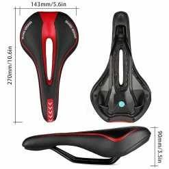 Unbranded Mtb Mountain Road Bike Seat Confortable Gel Bicycle Saddle Shockproof Cycling Cushion Exercise Bike Saddle For Men Women [livraison Gratuite] -Vélo fixie Soldes 678827324 max