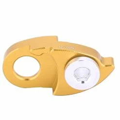 Gegong Road Bicycle Rear Derailleur Hanger Extension Mountain Bike Frame Gear Tail Hook Extender Gold