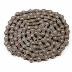 Gegong 116 Links Bicycle Chain Universal Single Speed High Strength Mountain Bike Derailleur Chain -Vélo fixie Soldes 681877301 max