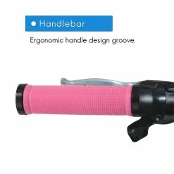 Unbranded Double Road Mountain Bike Bicycle Lock On Handlebar Grips - Rose -Vélo fixie Soldes 683830333 max