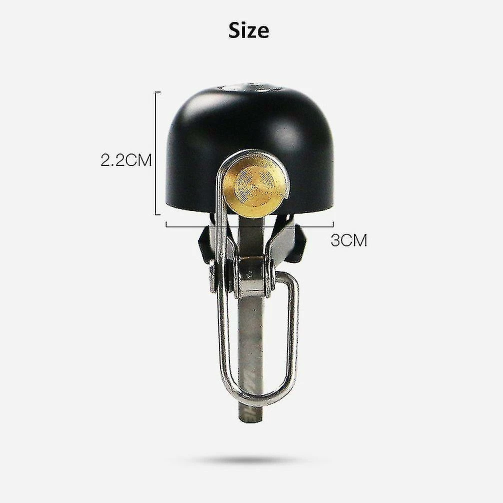 Unbranded Bike Bell Classic Bicycle Bell Pour Vélo Ring Bell Avec Loud Sound Bells Pour Road Mountain Bike Guidon1pcblack 2 Unbranded Bike Bell Classic Bicycle Bell Pour Vélo Ring Bell Avec Loud Sound Bells Pour Road Mountain Bike Guidon1pcblack – Image 2