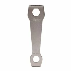 Gegong Silver Bike Chain Bolt Fixed Wrench Bicycle Repair Tool Crank Spanner For Mountain Bike