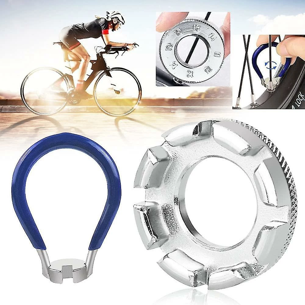 Unbranded Kit De Clé à Rayons De Vélo, 6 En 1 Rayons De Roue De Vélo Clé De Vélo Spoke Tool Bike Spoke Key Spanner Avec Leviers De Pneu Jante De Vélo Outil Correct Pour La Réparation 1 Unbranded Kit De Clé à Rayons De Vélo, 6 En 1 Rayons De Roue De Vélo Clé De Vélo Spoke Tool Bike Spoke Key Spanner Avec Leviers De Pneu Jante De Vélo Outil Correct Pour La Réparation