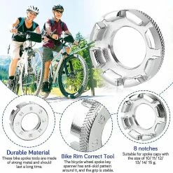 Unbranded Kit De Clé à Rayons De Vélo, 6 En 1 Rayons De Roue De Vélo Clé De Vélo Spoke Tool Bike Spoke Key Spanner Avec Leviers De Pneu Jante De Vélo Outil Correct Pour La Réparation 7 Unbranded Kit De Clé à Rayons De Vélo, 6 En 1 Rayons De Roue De Vélo Clé De Vélo Spoke Tool Bike Spoke Key Spanner Avec Leviers De Pneu Jante De Vélo Outil Correct Pour La Réparation -Vélo fixie Soldes 686307325 max