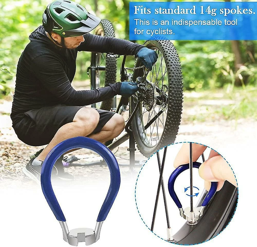 Unbranded Kit De Clé à Rayons De Vélo, 6 En 1 Rayons De Roue De Vélo Clé De Vélo Spoke Tool Bike Spoke Key Spanner Avec Leviers De Pneu Jante De Vélo Outil Correct Pour La Réparation 5 Unbranded Kit De Clé à Rayons De Vélo, 6 En 1 Rayons De Roue De Vélo Clé De Vélo Spoke Tool Bike Spoke Key Spanner Avec Leviers De Pneu Jante De Vélo Outil Correct Pour La Réparation – Image 5