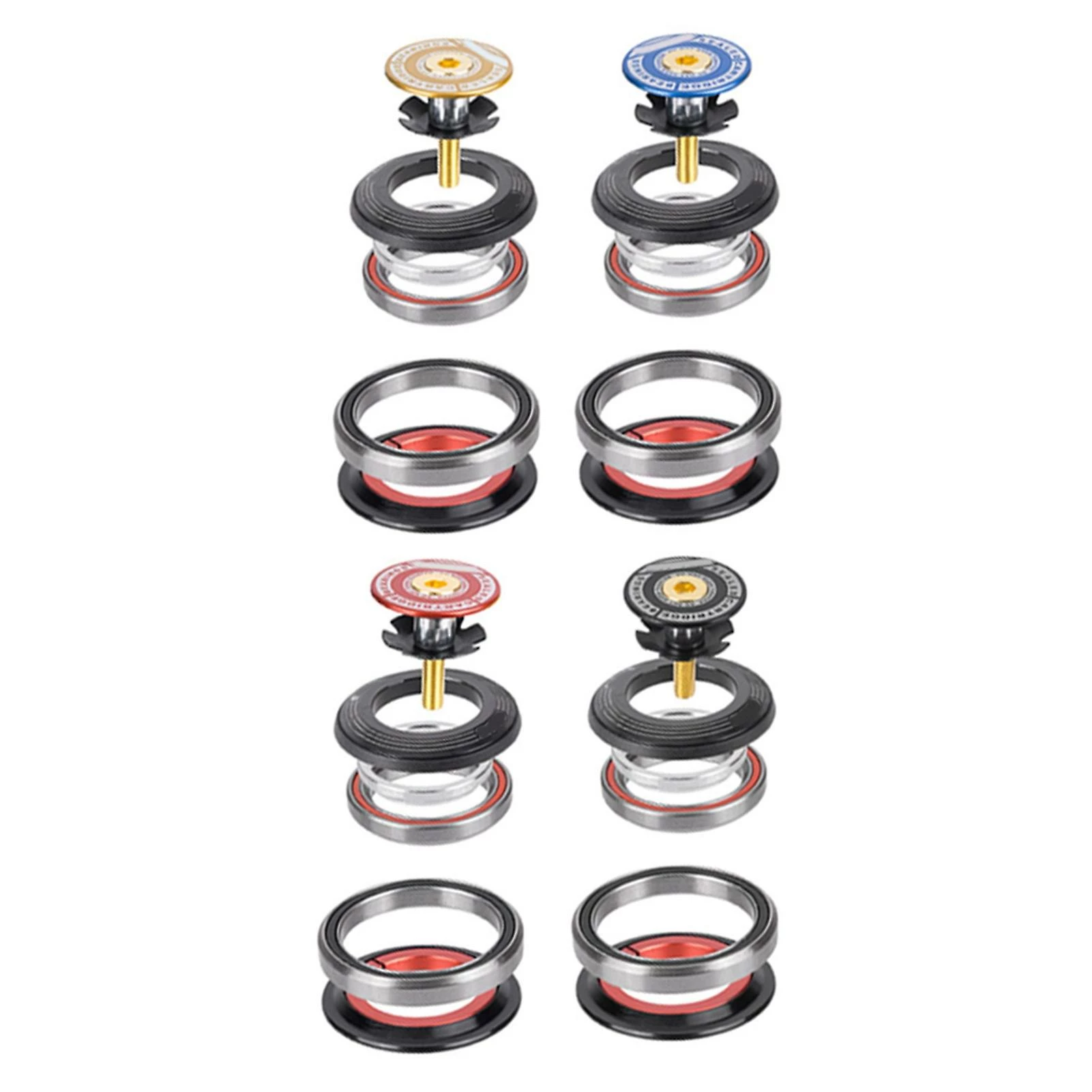 Gegong 42 52mm Road Bike Front Fork Casque Tube Effilé À Tube Droit Casque De Vélo Roulement 3 Gegong 42 52mm Road Bike Front Fork Casque Tube Effilé À Tube Droit Casque De Vélo Roulement – Image 3