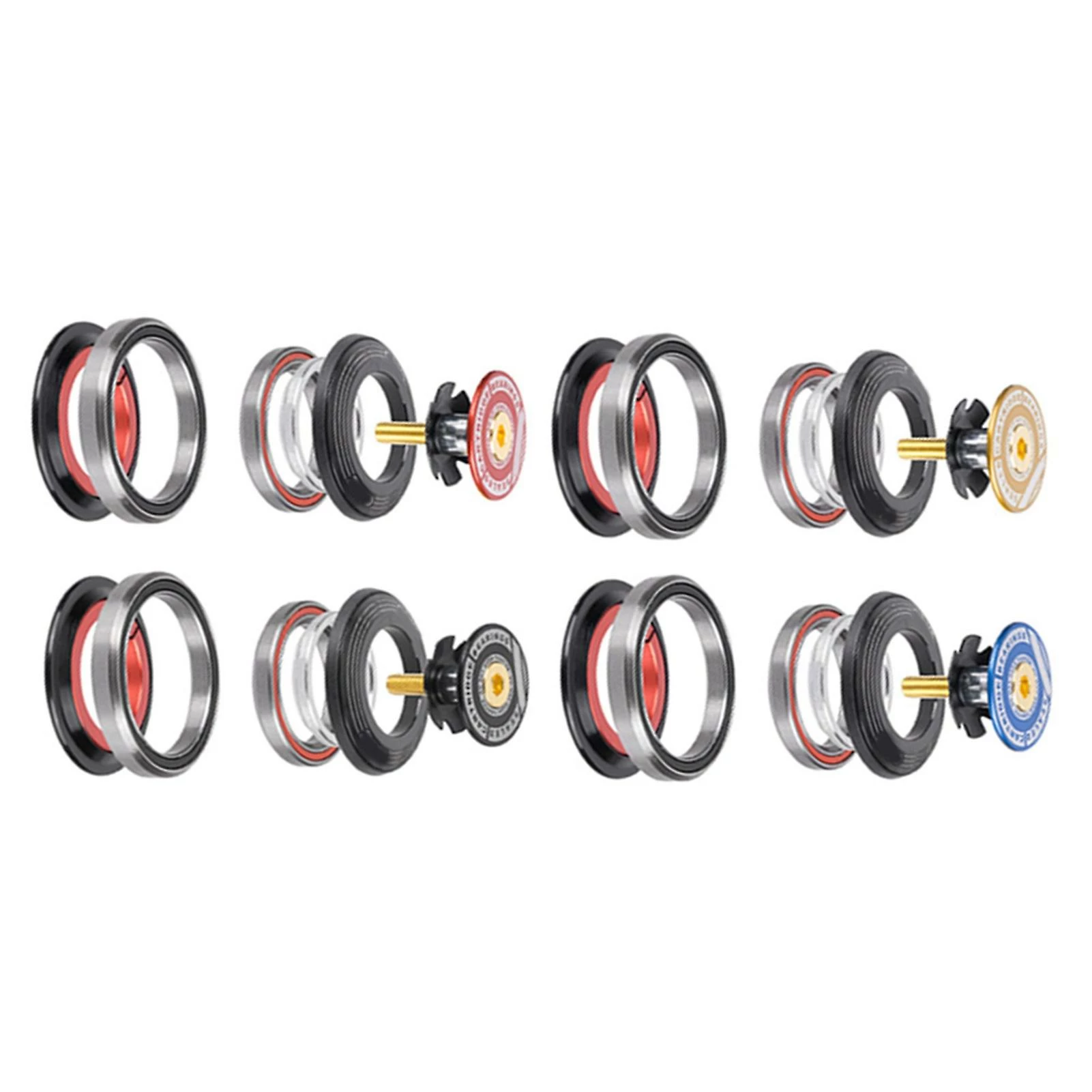 Gegong 42 52mm Road Bike Front Fork Casque Tube Effilé À Tube Droit Casque De Vélo Roulement 4 Gegong 42 52mm Road Bike Front Fork Casque Tube Effilé À Tube Droit Casque De Vélo Roulement – Image 4