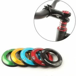 Unbranded Mountain Bike Aluminum Alloy Head Bowl Cover Modified Head Dust Cap (gold) Gold -Vélo fixie Soldes 713541839 max