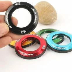 Unbranded Mountain Bike Aluminum Alloy Head Bowl Cover Modified Head Dust Cap (gold) Gold -Vélo fixie Soldes 713542243 max