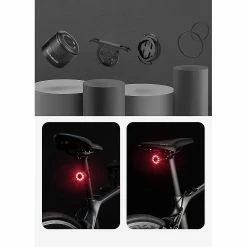 Unbranded Bike Tail Light Road Bike Night Cycling Rear Light Smart Brake Sensor Warning Light Waterproof Bic 9 Unbranded Bike Tail Light Road Bike Night Cycling Rear Light Smart Brake Sensor Warning Light Waterproof Bic -Vélo fixie Soldes 720070472 max