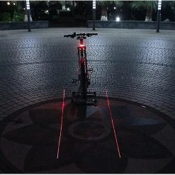 Unbranded Wabjtam Bike Tail Light Rear Light Cycling Safety Warning Lamp Back Flashlight For Mountain Bike1pcs) -Vélo fixie Soldes 728675751 max