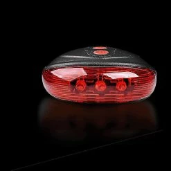 Unbranded Wabjtam Bike Tail Light Rear Light Cycling Safety Warning Lamp Back Flashlight For Mountain Bike1pcs) -Vélo fixie Soldes 728675861 max
