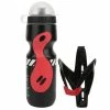 Gegong Mountain Bike Water Bottle Cage Support Carbon Fiber Texture V Shape Kettle Stand Set Bicycle Accessorywater Bottle