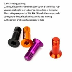 Unbranded Dérailleur Arrière De Bicyclette Fixation Boulons Mtb Road Bike Dérailleur Arrière Roues Vis -Vélo fixie Soldes 731367611 max