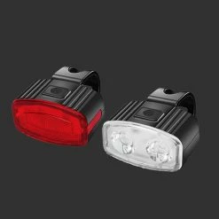Unbranded Bicyclette-avant Phare-et Arrière Arrière Usb Rechargeable Mtb-bike Light Set -Vélo fixie Soldes 731368825 max