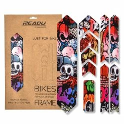 Unbranded Protecteur De Chaînes De Vélo Chainstay Cadre De Chaîne De Cyclisme Stay Post Bike Protector -Vélo fixie Soldes 731368941 max