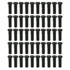 Unbranded Spoke Nipple Bicycles Roue E-bike Scooter Bike Spoke Cap Laiton Partie Enduite