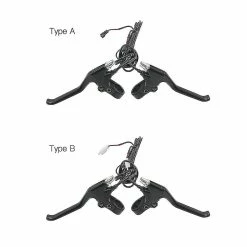 Otwoo 1 Paire De Vélos électriques Levier De Frein E-bike Droite Gauche Levier Pièces De Rechange -Vélo fixie Soldes 731666616 max