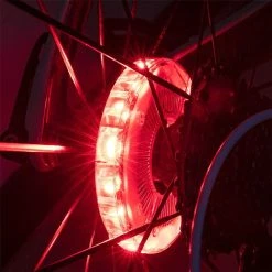 Unbranded Bicycle Wheel Light Smart 12 Led Flash Light Warning Light Balance Bike Light Vibration Sensing Li -Vélo fixie Soldes 732108430 max