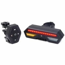 Unbranded Cyclisme LED Signal Light Bike Turn Tail Light Avec TélécommandeVoyant De Freinage Sans Fil