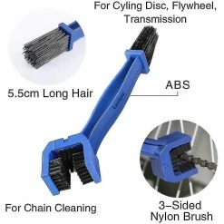 Unbranded Hmwy-bike Chain Cleaning Brush Tool à L’extérieur (bleu) -Vélo fixie Soldes 746161428 max