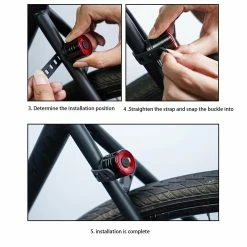 Huasi Led Bicycle Light Mountain Bike Lamp Headlight Rear Light Bicycle Light Lamp -Vélo fixie Soldes 754858882 max