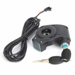 Unbrand E-bike Thumb Throttle Digital Battery Voltage Display Switch Power Avec Key Lock