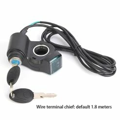 Unbrand E-bike Thumb Throttle Digital Battery Voltage Display Switch Power Avec Key Lock -Vélo fixie Soldes 755563788 max
