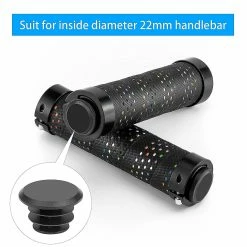 Jxlgv 50pcs Mountain Bike Bar Plugs Road Bicycle Guidon End Plugs Handlebar Caps Poignée En Plastique Grip B -Vélo fixie Soldes 755565203 max