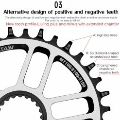 Unbranded 30t 32t 34t 36t 38t 40t-12 Speed Bike Chainring Narrow Wide Single Chainrin -Vélo fixie Soldes 756051056 max