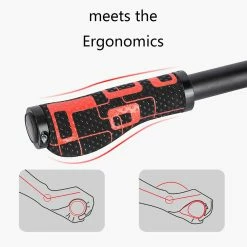 Unbranded Poignées De Guidon Soft Rubber Bi Cycle Mtb Bmx Bike Guidon End Grips -Vélo fixie Soldes 756051204 max 1