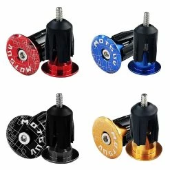 Unbranded Poignée Clamp Bar End Stoppers Mtb Road Bike Guidon Grip End Caps -Vélo fixie Soldes 756051272 max