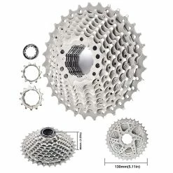 Unbranded 10 Speed Cassette Bike Freewheel Mtb Cassette Fit For Mountain Road Bike