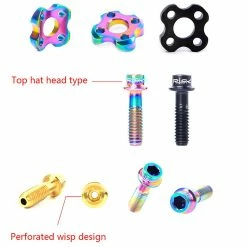 Unbranded Vélo Pliant Road Bike Front Derailleur Vis De Remplissage, Vis Creuse Courbe Creuse -Vélo fixie Soldes 756051835 max