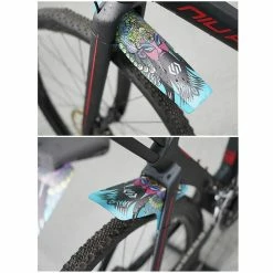 Unbranded Bike Mud Guard Durable Mountain Bike Fenders Mud Flaps Lightweight Mtb Garde-boue -Vélo fixie Soldes 756052267 max