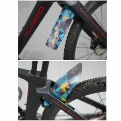 Unbranded Bike Mud Guard Durable Mountain Bike Fenders Mud Flaps Lightweight Mtb Garde-boue -Vélo fixie Soldes 756052293 max
