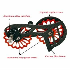 Unbranded Dérailleur Arrière De Vélo 13t Guide De 17t Roues Poulie Road Bike, Dérailleur Arrière -Vélo fixie Soldes 756052935 max