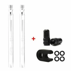 Unbranded Bike Presta Pour Ensemble D’extension De Soupape, 60mm 80mm, Alliage D’aluminium, Or Noir Rouge Silve