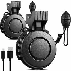 Unbranded 2 Pcs Electric Bike Horn Électronique Usb Bicycle Bell Bike Horn