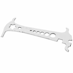 Unbranded 6 En 1 Acier Inoxydable Portable Mountain Road Bicycle Chain Measurer Bike Wear Indicator Tool Cycling Accessoire