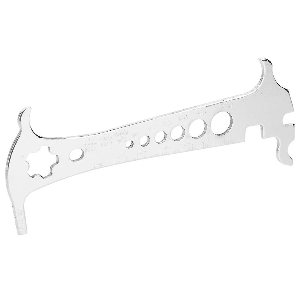 Unbranded 6 En 1 Acier Inoxydable Portable Mountain Road Bicycle Chain Measurer Bike Wear Indicator Tool Cycling Accessoire 2 Unbranded 6 En 1 Acier Inoxydable Portable Mountain Road Bicycle Chain Measurer Bike Wear Indicator Tool Cycling Accessoire – Image 2