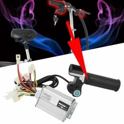 Unbranded 36v1000w Brush E Bike Controller Et Multifonction Thumb Throttle Grip Set Avec Verrouillage électrique Affichage De Quantité -Vélo fixie Soldes 763691829 max