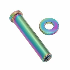 Unbranded Vélo C Pince Écrous Fixes Titanium Alloy Road Bike C Brake Pivot Nuts Avec Rondelle Pour Mountain Road Bike 40mm -Vélo fixie Soldes 763695214 max