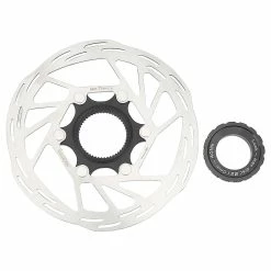 Unbranded 140mm Mountain Bike Disc Brake Rotor Stainless Steel Alloy Holled Bike Centerlock Disc Rotor Pour Cyclisme