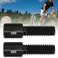 Unbranded 10pcs Rc122 Noir Road Bike Dérailleur Arrière Câble De Frein Ligne Pouce Shifter Ajuster Vis -Vélo fixie Soldes 764681420 max