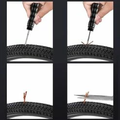 Lily & Me Lilyme Bike Tire Repair Kit For Mtb Bicycle Tubeless Aluminum Alloy Tires Fix Puncture 6 Lily & Me Lilyme Bike Tire Repair Kit For Mtb Bicycle Tubeless Aluminum Alloy Tires Fix Puncture -Vélo fixie Soldes 765529830 max