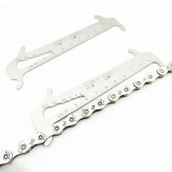 Lily & Me Lilyme Bicycle Chain Checker Mtb Bike Chain Measuring Indicator Caliper Wear Measuring Chain Detection Tool