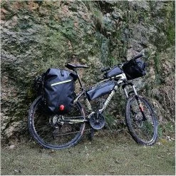 Unbranded Pannier Bag Bike Rack Hanging Bag Medium And Riding Equipment Durable ( : Rk19662-27l Yellow, Size : X) -Vélo fixie Soldes 767207121 max