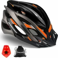 Unbranded Bike , Ycle With Led Removable Sun Visor Portable Backpack Able Cycling Adjable Size For Adult