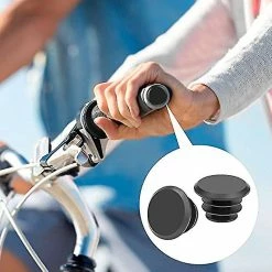 Unbranded Dropship-200 Pièces En Plastique Guidon Bar End Plugs Caps Pour Road Mountain Bike La Plupart Des Vélos, Accessoires De Vélo -Vélo fixie Soldes 767765490 max
